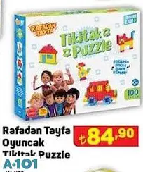 RAFADAN TAYFA OYUNCAK TİKTAK PUZZLE RAFADAN TAYFA OYUNCAK TİKTAK PUZZLE